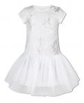 Белое платье для девочки Арт.83821