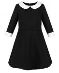 черное школьное платье для девочки Арт. 84301