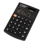 Калькулятор карманный BUSINESSLINE PRO, книжечка 8 разр, дв.питание, 98*62*10мм, черный, карт.уп