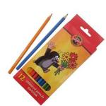 Набор карандашей цветных КРОТ, 12 цв., в картонной упаковке с европодвесом|2