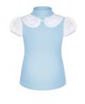 голубая блузка для девочки Арт.78701