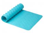 Антискользящий резиновый коврик для ванны ROXY-KIDS. 35 x 76 см. Цвет аквамарин. BM-M188-1AQ