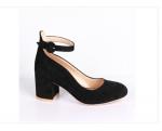 0002-01-1А черный (Т/Иск.кожа) Туфли женские