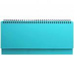 Планинг BASIC, евроспираль, недатир, 128с., ф.305*140мм, голубой