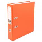 Папка-регистратор 50 мм, PVC, оранжевая, с металлической окантовкой