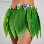 Гавайский набор «Саморитянка», (юбка, декор для лица)