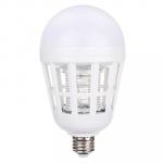 INBLOOM Лампа LED антимоскитная, 165x95мм, цоколь Е27, 15W, 110-220V, 6500К, 17LED, пластик