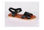 9B100-01-1 черный (Иск.к/Без подкладки) Туфли летние открытые женские