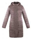 Пальто женское Рилли розовая комби К 0220