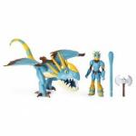 Игровой набор Dragons (Драконы) Дракон с фигуркой викинга 17см Астрид и Громгильда 6052269 в/к
