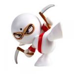 Фигурка Фарт Ниндзя "Пукающий", белый с серпами 37002 TM Fart Ninjas н/бл