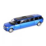 Мод. Маш. 1:32 Лимузин Range Rover 23,5см  6602 свет, звук, инерция (1/8шт.) Синий б/к