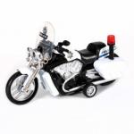 Мод. Маш. Полицейский мотоцикл (15см) A55 инерция (1/12шт.) б/к