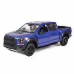 Мод. маш. 1:24 Motormax 79344 2017 Ford F150 Raptor Синий в/к