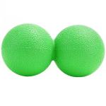 B32209 Массажер двойной мячик (зеленый) (ТПР)