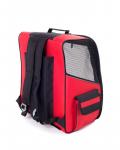 CL Чемодан-рюкзак для путешествий животных, красный
