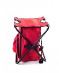 CL Складной стул с сумкой-холодильником красный