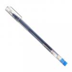 ClipStudio Ручка гелевая синяя "Альфа", с увеличенным запасом чернил, 14,5см, након.0,5мм, пластик