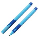 Ручка шариковая для левшей, синяя 0,7 мм., 129 мм., корпус ассорти, DV-7788