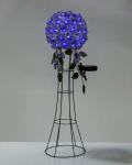 CL Светодиодная лампа на солнечной батарее, голубой