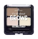 тени для бровей its all about brows 4in1