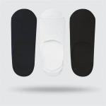910 Носки Мужские невидимки мохровые, противосользящие с силиконовой прокладкой на пятке