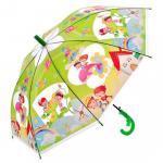 Зонт-трость детский МультГерои. Зеленый