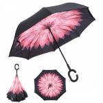 Зонт комбинированный №2 розовый