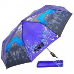 Зонт Узоры женский . Синий