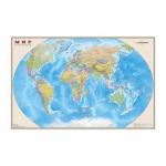 Карта настенная "Мир. Полит. карта", М-1:25млн, размер 122*79см, ламинир., тубус, 636