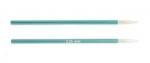 47512 Knit Pro Спицы съемные 'Zing' 3,25 мм для длины тросика 28-126 см, алюминий, изумрудный, 2 шт.