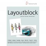 Hahnemuhle Альбом-склейка для комиксов и иллюстраций "Layout", 75 г/м2, А4, 75 л