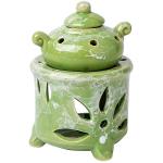Аромалампа "Чайничек", керамика, зелёный, 8х12 см