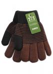 Двуслойные перчатки на зиму для девочек (4-8 лет) - 2259кор