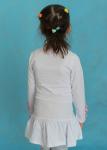 Платье-туника с длинным рукавом (стразы) Aksanlar - 5520