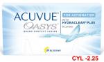 Контактные линзы ACUVUE OASYS for astigmatism (1 уп.=6 шт.), CYL -2,25