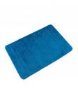 Мягкий коврик для ванной комнаты 60х90 см Solo blue