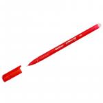 Ручка гелевая стираемая Berlingo Apex E красная, 0,5 мм, трехгранная, CGp_50213