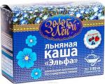 Льняная каша «Эльфа» ассорти (натуральная+6 вкусов), коробочка - 7 пакетов по 20 гр.