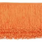 Бахрома шелковая арт.FD-10 шир.10 см цв.025 оранжевый уп.10 м