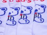 Носки для детей "Teddy bear white"