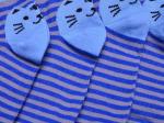 Носки для детей "Cat blue"