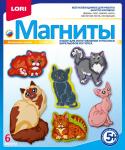 М-064 Фигурки на магнитах "Домашние кошки"