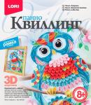 Квл-023 Квиллинг. Панно "Совушка"