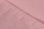 ПРМ14 Простыня на резинке махровая 140х200х20 - розовый