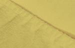 ПРМ16 Простыня на резинке махровая 160х200х20 - желтый
