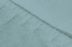 ПРМ09 Простыня на резинке махровая 90х200х20 - голубой