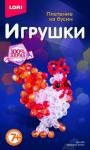 Бус-054 Игрушки. Плетение из бусин "Красивый петух"