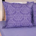 Комплект постельного белья  Византия (Фиолетовый) ( с простынью на резинке)