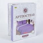 Комплект постельного белья  Византия (Фиолетовый) ( с простынью на резинке)